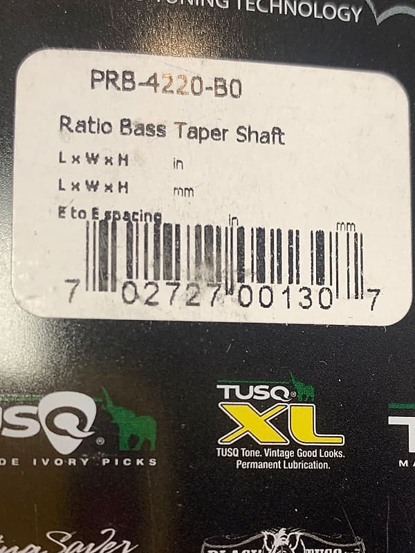 Graph Tech Bass Ratio 4 String- 2 + 2 Y-Style Button PRB-4220-B0